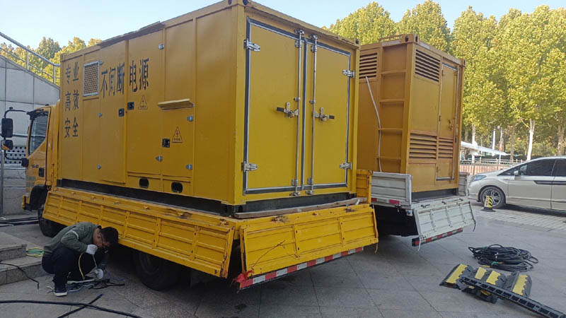 大连柴油发电机组和UPS电源配合使用时的注意事项